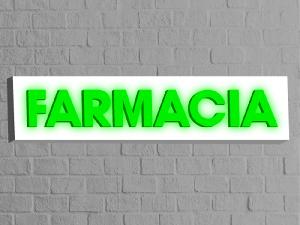 Realizzazione insegne traforate luminose - Farmacie